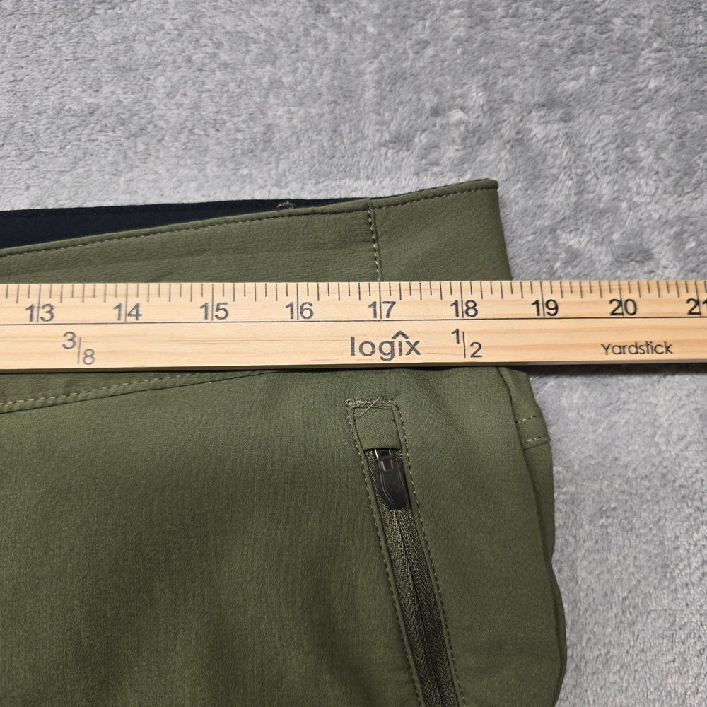 Columbia Womens Olive Green Hiking Cargo Pants Size 16 Stretch Outdoor XK0701 - Picture 6 of 16